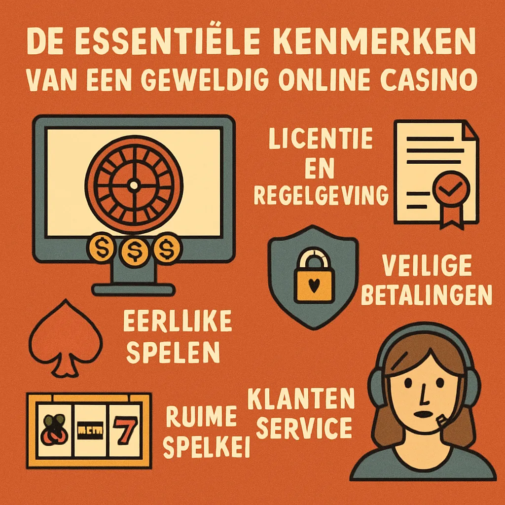 De Essentiële Kenmerken van een Geweldig Online Casino