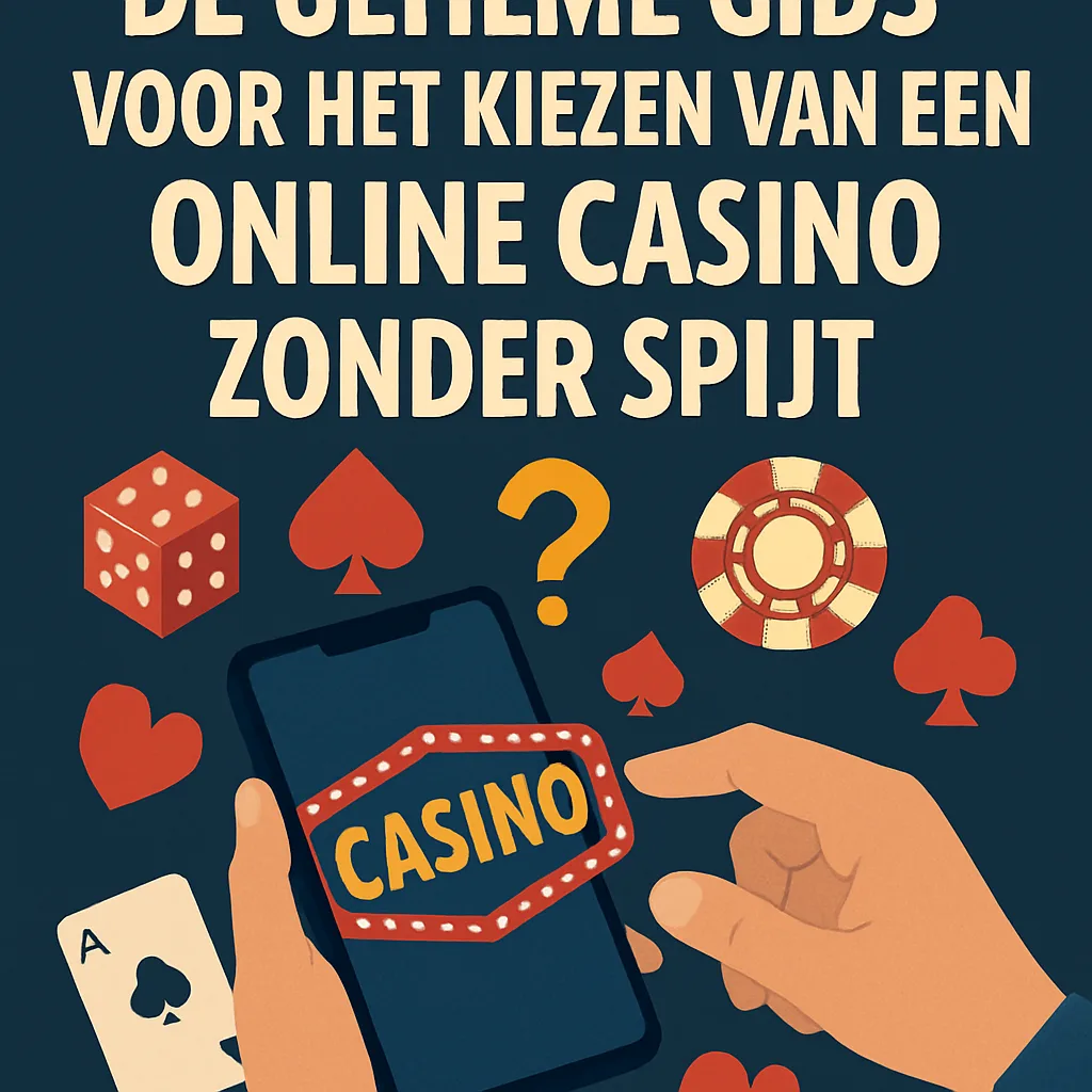 De Ultieme Gids voor het Kiezen van een Online Casino zonder Spijt