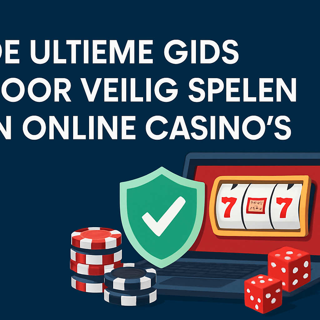 De Ultieme Gids voor Veilig Spelen in Online Casino's