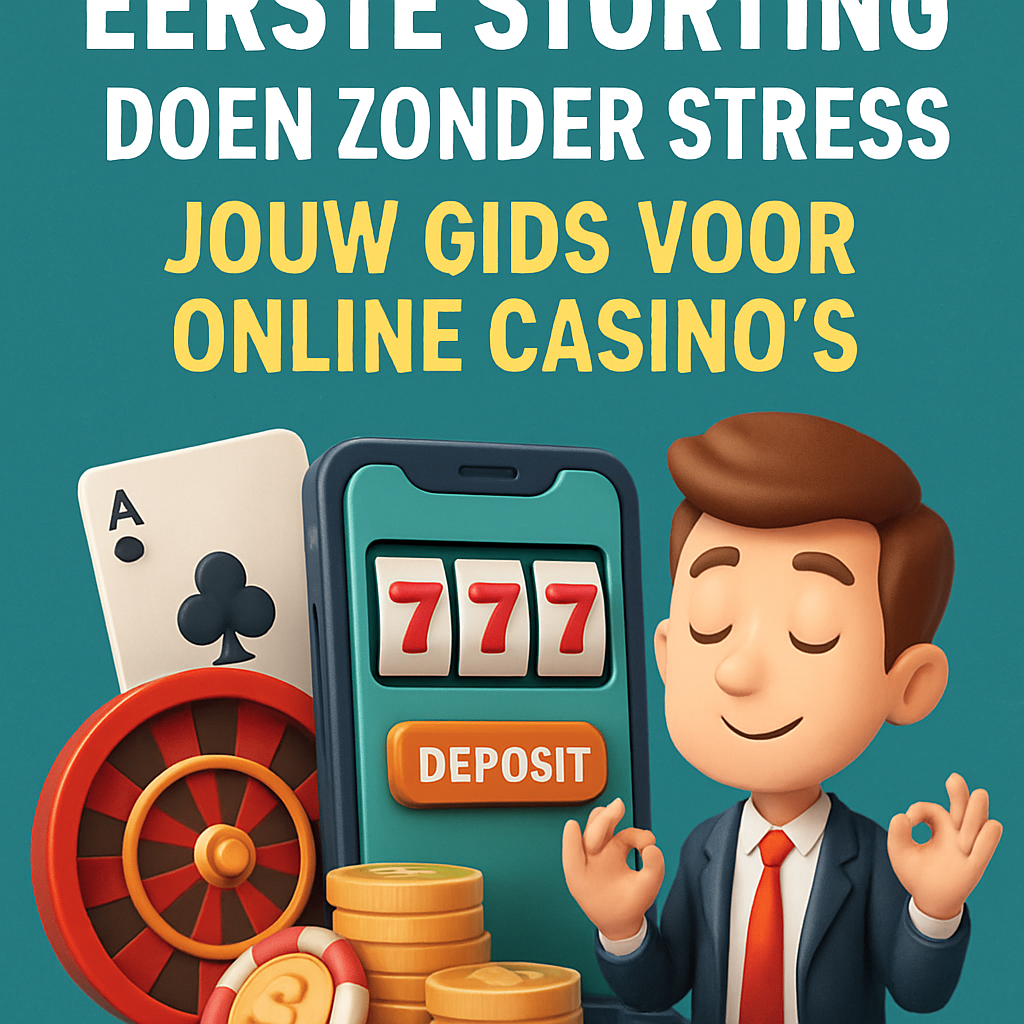 Eerste Storting Doen Zonder Stress: Jouw Gids voor Online Casino's