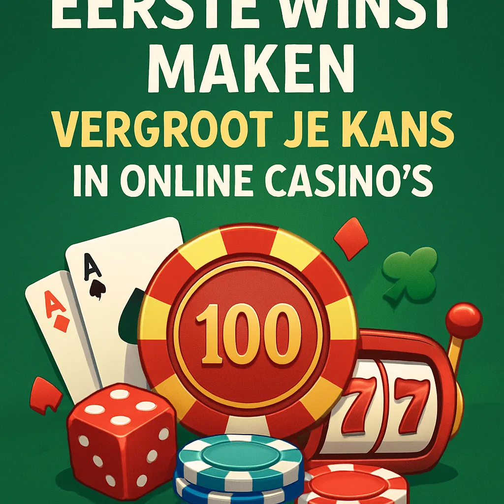 Eerste Winst Maken: Vergroot je Kans in Online Casino's