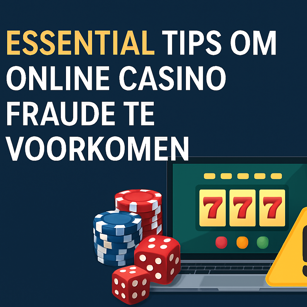 Essential Tips om Online Casino Fraude te Voorkomen