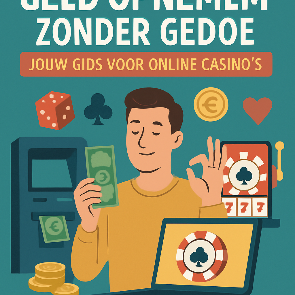 Geld Opnemen zonder Gedoe: Jouw Gids voor Online Casino's