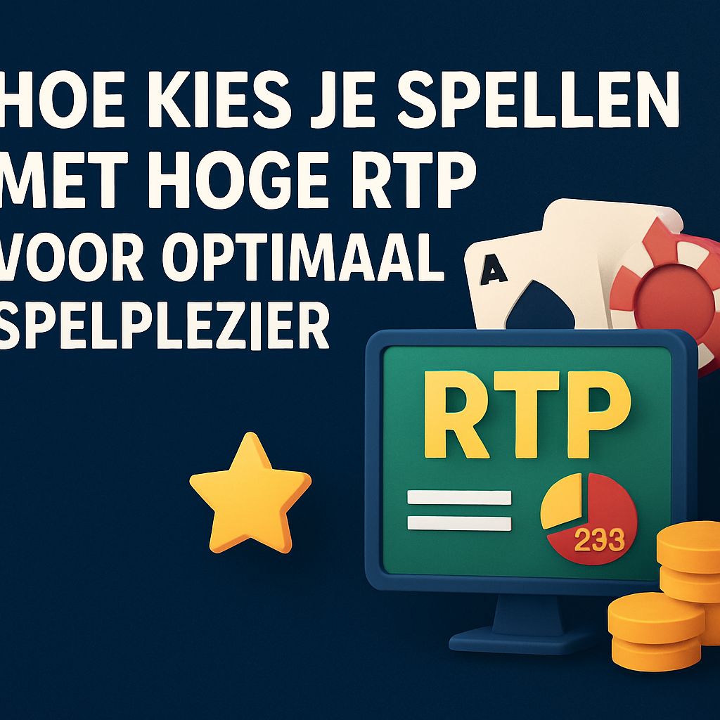 Hoe Kies Je Spellen Met Hoge RTP Voor Optimaal Spelplezier