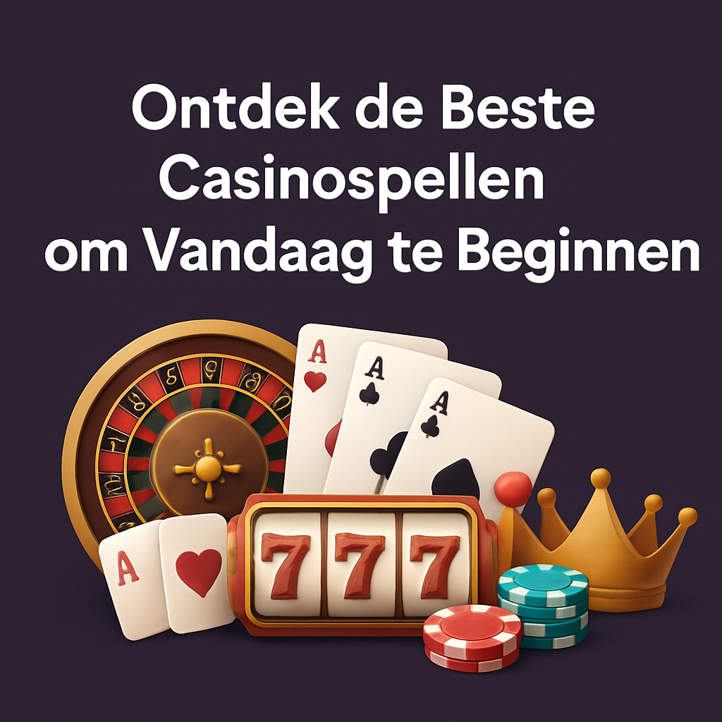 Ontdek de Beste Casinospellen om Vandaag te Beginnen