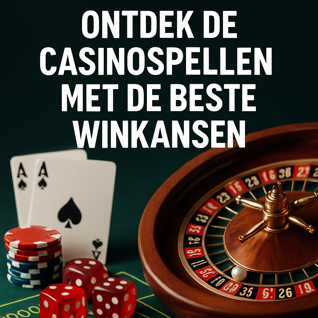 Ontdek de Casinospellen met de Beste Winkansen