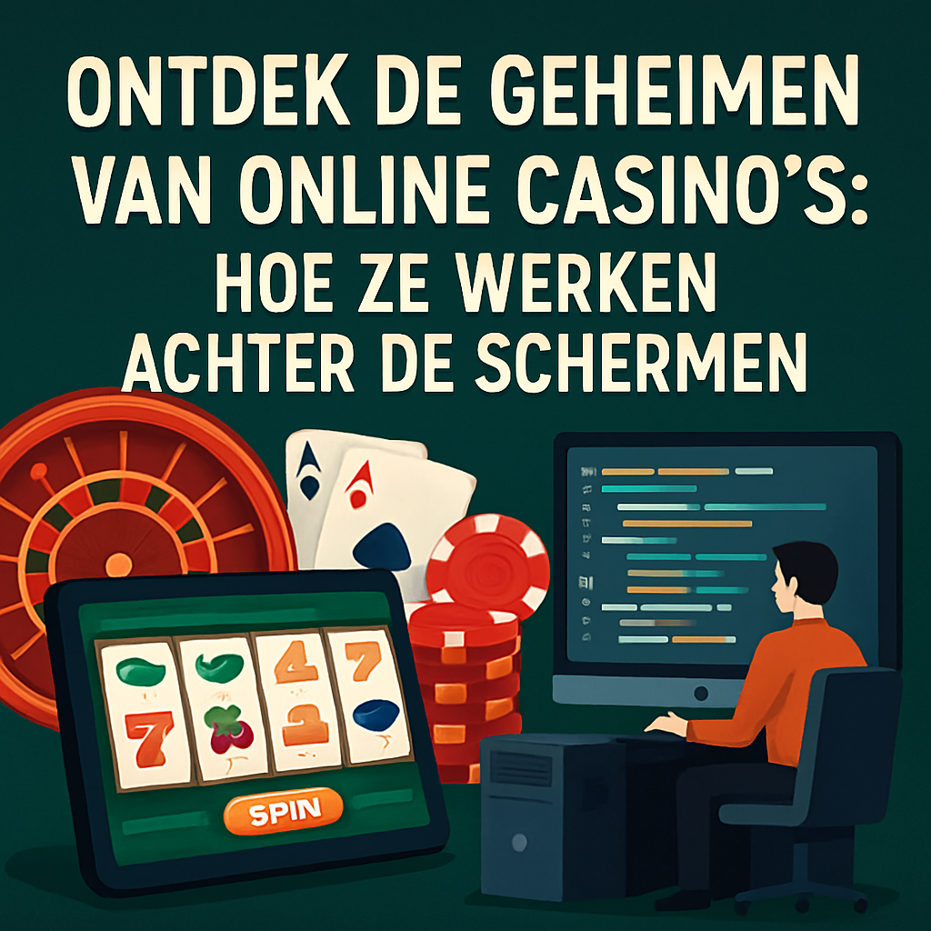 Ontdek de Geheimen van Online Casino's: Hoe ze Werken Achter de Schermen