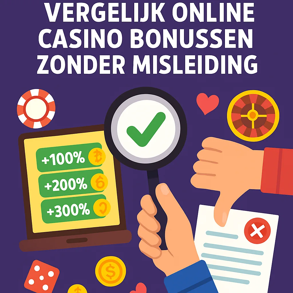 Vergelijk Online Casino Bonussen Zonder Misleiding