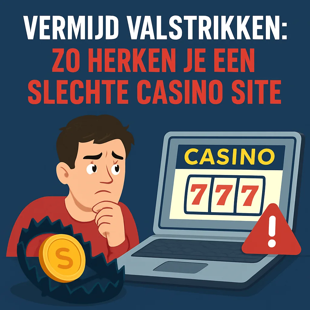 Vermijd Valstrikken: Zo Herken je een Slechte Casino Site
