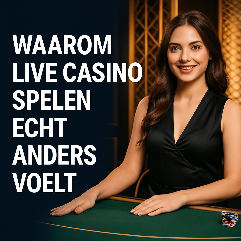 Waarom Live Casino Spelen Echt Anders Voelt