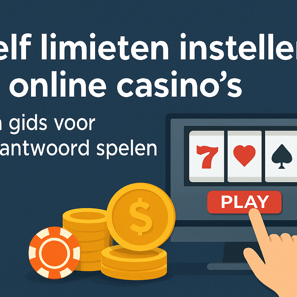 Zelf limieten instellen in online casino's: Een gids voor verantwoord spelen