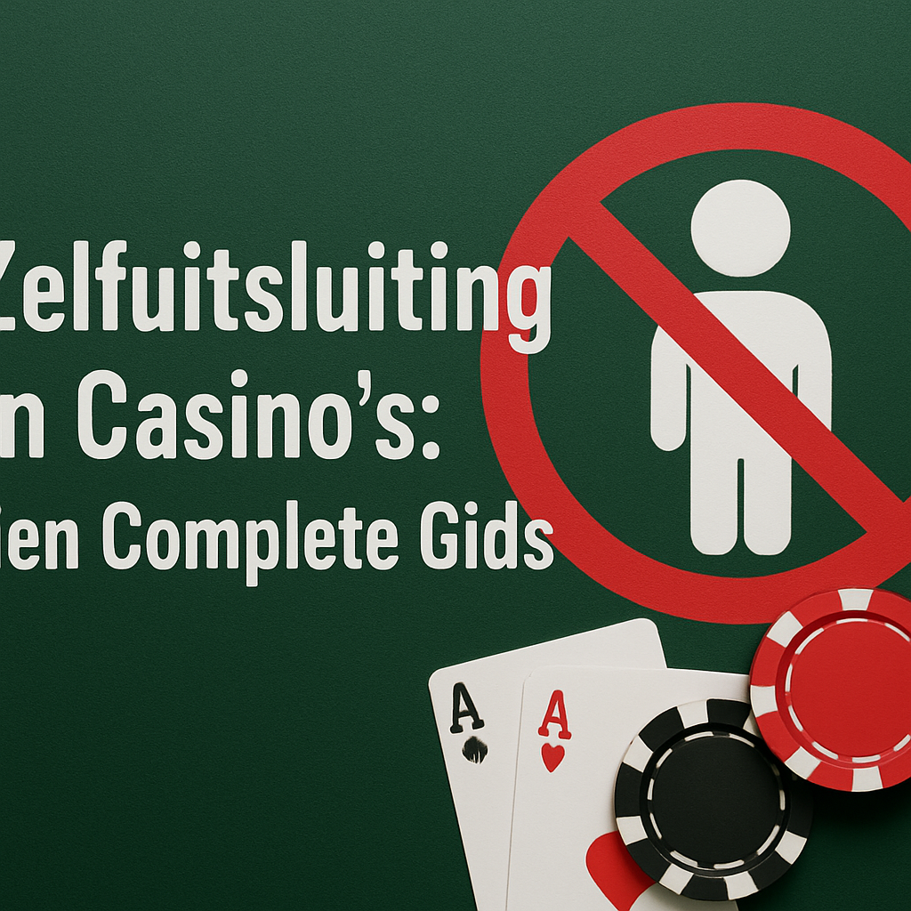 Zelfuitsluiting in Casino's: Een Complete Gids